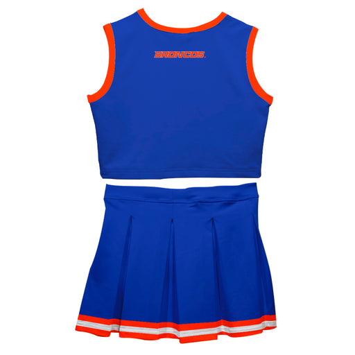 Boise State Broncos Vive La Fete Game Day Blue Sleeveless Cheerleader Set - Vive La Fête - Online Apparel Store