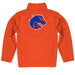 Boise State Broncos Vive La Fete Game Day Solid Orange Quarter Zip Pullover Sleeves - Vive La Fête - Online Apparel Store