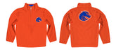 Boise State Broncos Vive La Fete Game Day Solid Orange Quarter Zip Pullover Sleeves - Vive La Fête - Online Apparel Store