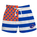 Boise State Broncos Vive La Fete Game Day Blue White Orange Flag Swimtrunks V1