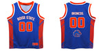 Boise State University Broncos Vive La Fete Game Day Blue Boys Fashion Basketball Top - Vive La Fête - Online Apparel Store
