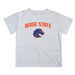 Boise State Broncos Vive La Fete Boys Game Day V2 White Short Sleeve Tee Shirt