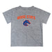 Boise State Broncos Vive La Fete Boys Game Day V2 Heather Gray Short Sleeve Tee Shirt