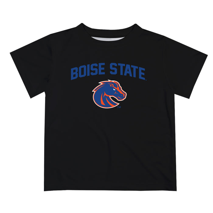 Boise State Broncos Vive La Fete Boys Game Day V2 Black Short Sleeve Tee Shirt