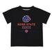 Boise State Broncos Vive La Fete Soccer V1 Black Sleeve Tee Shirt