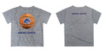 Boise State Broncos Original Dripping Basketball Orange T-Shirt by Vive La Fete - Vive La Fête - Online Apparel Store