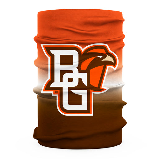 Bowling Green Falcons Neck Gaiter Degrade Orange and Brown - Vive La Fête - Online Apparel Store