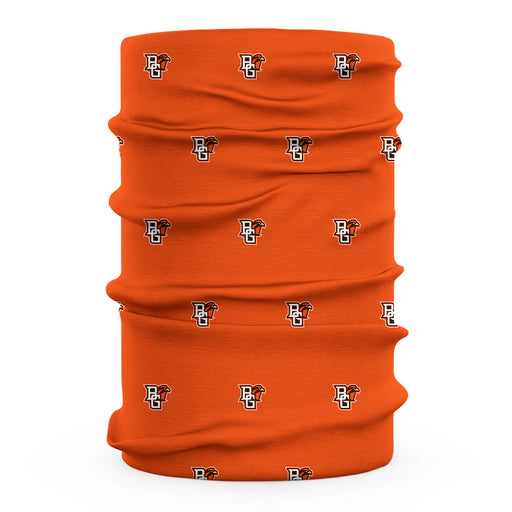 Bowling Green Falcons Vive La Fete All Over Logo Game Day  Collegiate Face Cover Soft 4-Way Stretch Two Ply Neck Gaiter - Vive La Fête - Online Apparel Store
