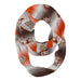 Bowling Green Falcons Vive La Fete All Over Logo Game Day Collegiate Women Ultra Soft Knit Infinity Scarf