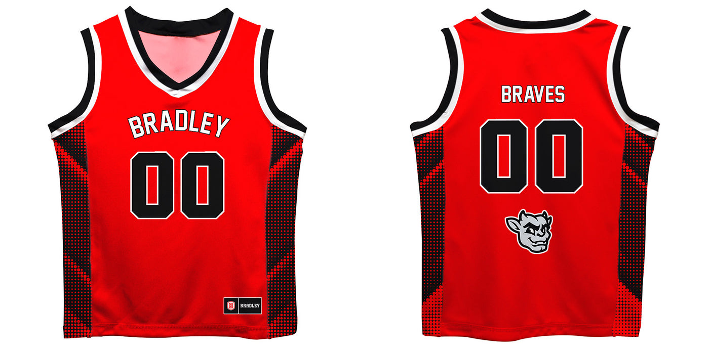 Bradley University Braves Vive La Fete Game Day Red Boys Fashion Basketball Top - Vive La Fête - Online Apparel Store