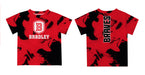 Bradley University Braves Vive La Fete Marble Boys Game Day Red Short Sleeve Tee - Vive La Fête - Online Apparel Store