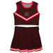 Brown University Bears Vive La Fete Game Day Brown Sleeveless Chearleader Set