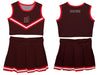 Brown University Bears Vive La Fete Game Day Brown Sleeveless Chearleader Set - Vive La Fête - Online Apparel Store