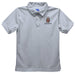 Brown University Bears Embroidered Gray Short Sleeve Polo Box Shirt