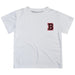 Brown University Bears Hand Sketched Vive La Fete Impressions Artwork Boys White Short Sleeve Tee Shirt