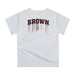 Brown University Bears Original Dripping Football Helmet T-Shirt by Vive La Fete - Vive La Fête - Online Apparel Store