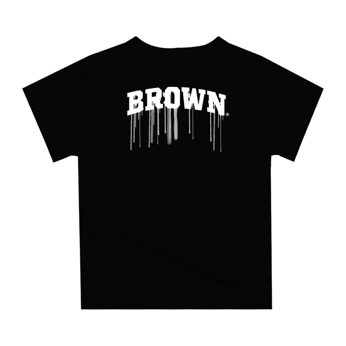 Brown University Bears Original Dripping Football Helmet T-Shirt by Vive La Fete - Vive La Fête - Online Apparel Store