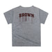 Brown University Bears Original Dripping Football Helmet T-Shirt by Vive La Fete - Vive La Fête - Online Apparel Store