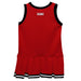 Bridgewater State Bears BSU Vive La Fete Game Day Red Sleeveless Cheerleader Dress - Vive La Fête - Online Apparel Store