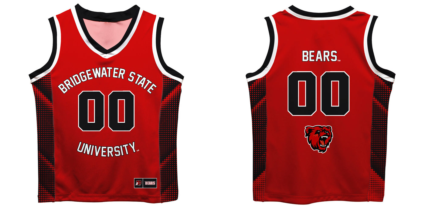 Bridgewater State University Bears BSU Vive La Fete Game Day Red Boys Fashion Basketball Top - Vive La Fête - Online Apparel Store