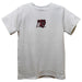 Bridgewater State Bears BSU Embroidered White Short Sleeve Boys Tee Shirt