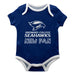 Broward College Seahawks Vive La Fete Infant Game Day Blue Short Sleeve Onesie New Fan Mascot and Name Bodysuit - Vive La Fête - Online Apparel Store