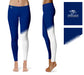 Broward Seahawks Vive la Fete Game Day Collegiate Leg Color Block Women Blue White Yoga Leggings - Vive La Fête - Online Apparel Store