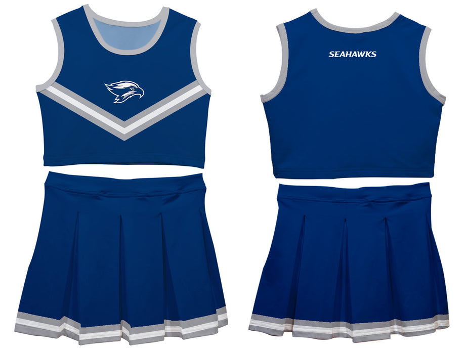 Broward Seahawks Vive La Fete Game Day Blue Sleeveless Cheerleader Set - Vive La Fête - Online Apparel Store