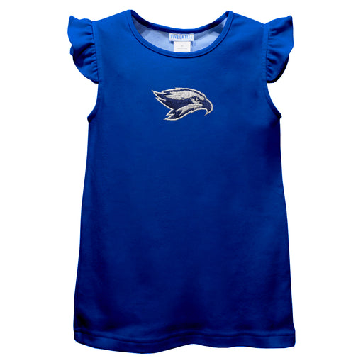 Broward College Seahawks Embroidered Royal Knit Angel Sleeve