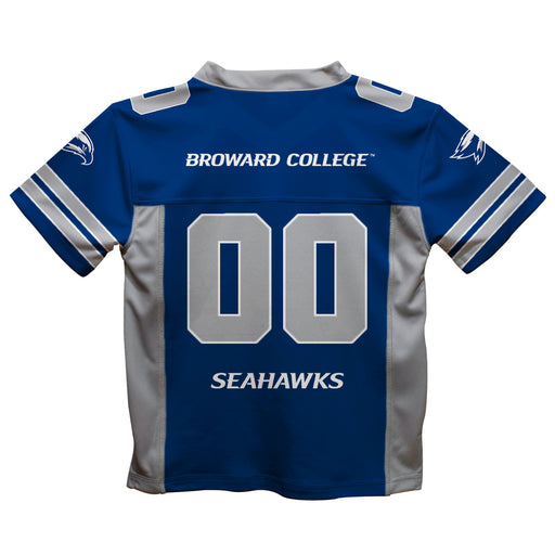 Broward College Seahawks Vive La Fete Game Day Blue Boys Fashion Football T-Shirt - Vive La Fête - Online Apparel Store