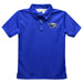 Broward College Seahawks Embroidered Royal Short Sleeve Polo Box Shirt