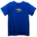 Broward College Seahawks Embroidered Royal knit Short Sleeve Boys Tee Shirt