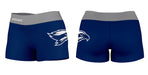 Broward Seahawks Vive La Fete Logo on Thigh & Waistband Blue Gray Women Yoga Booty Workout Shorts 3.75 Inseam" - Vive La Fête - Online Apparel Store