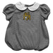 Bryant University Bulldogs Black Girls Baby Bubble Short Sleeve