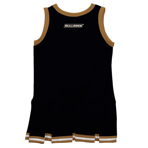 Bryant University Bulldogs Vive La Fete Game Day Black Sleeveless Youth Cheerleader Dress - Vive La Fête - Online Apparel Store