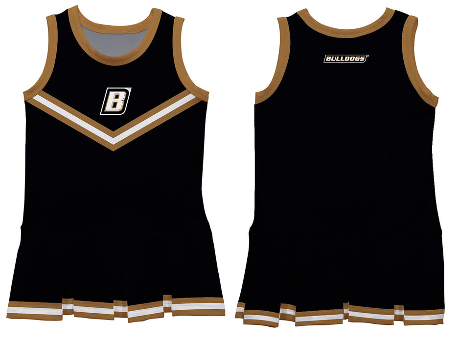 Bryant University Bulldogs Vive La Fete Game Day Black Sleeveless Youth Cheerleader Dress - Vive La Fête - Online Apparel Store