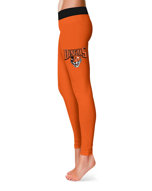 Buffalo State Bengals Black Waist Orange Leggings - Vive La Fête - Online Apparel Store