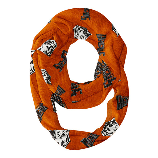 Buffalo Bengals Vive La Fete Repeat Logo Game Day Collegiate Women Light Weight Ultra Soft Infinity Scarf