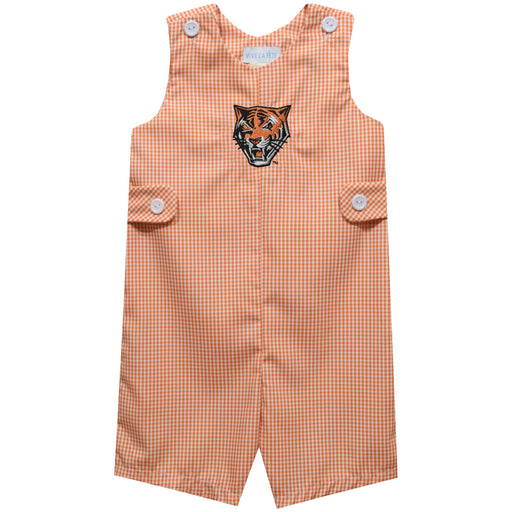 Buffalo State Bengals Embroidered Orange Gingham Boys Jon Jon