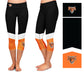 Buffalo Bengals Vive La Fete Game Day Collegiate Ankle Color Block Girls Black Orange Capri Leggings - Vive La Fête - Online Apparel Store