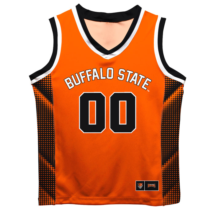 Buffalo State Bengals Vive La Fete Game Day Orange Boys Fashion Basketball Top