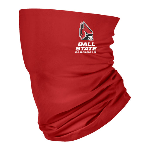 Ball State University Solid Red Neck Gaiter - Vive La Fête - Online Apparel Store