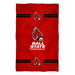 Ball State Cardinals Vive La Fete Game Day Absorvent Premium Red Beach Bath Towel 51 x 32" Logo and Stripes" - Vive La Fête - Online Apparel Store