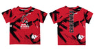 Ball State Cardinals Vive La Fete Boys Game Day Cardinal Short Sleeve Tee Paint Brush - Vive La Fête - Online Apparel Store
