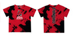 Ball State Cardinals Vive La Fete Marble Boys Game Day Cardinal Short Sleeve Tee - Vive La Fête - Online Apparel Store