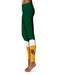 Baylor Bears Vive La Fete Game Day Collegiate Ankle Color Block Women's Green Gold Yoga Leggings - Vive La Fête - Online Apparel Store