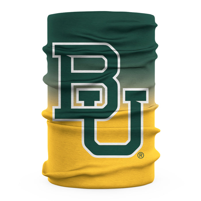 Baylor Bears Neck Gaiter Degrade Green and Gold - Vive La Fête - Online Apparel Store