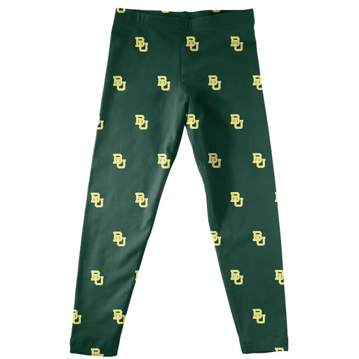 Baylor Bears Print Green Leggings - Vive La Fête - Online Apparel Store