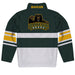 Baylor Bears Logo Stripes Green Long Sleeve Quarter Zip Sweatshirt - Vive La Fête - Online Apparel Store