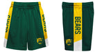 Baylor Bears Vive La Fete Game Day Green Stripes Boys Solid Gold Athletic Mesh Short - Vive La Fête - Online Apparel Store